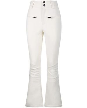 Perfect Moment Pantalon De Ski À Coupe Évasée - White