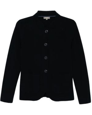 N.Peal Cashmere Nehru ジャケット - ブラック