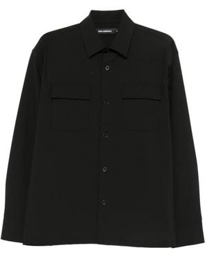 Karl Lagerfeld Pocket Casual Shirt - Black
