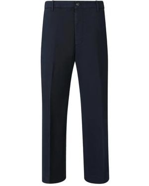 Nine:inthe:morning コットンパンツ - ブルー