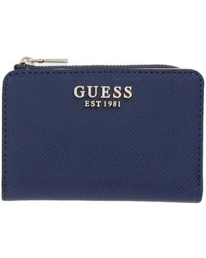 Guess Zip Wallet - Blue