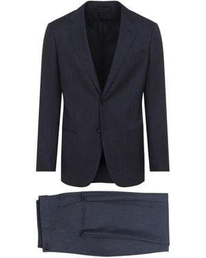 Giorgio Armani Soho Pak Met Enkele Rij Knopen - Blauw