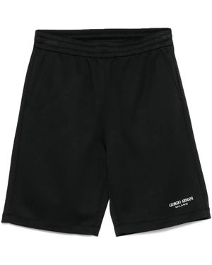 Giorgio Armani Joggingshorts Mit Kordelzug - Schwarz