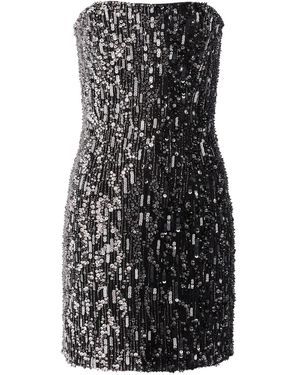 Jenny Packham Minuit Mini Dress - Black