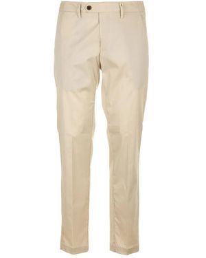 Myths Button-Closure Trousers - Natural