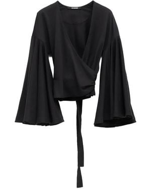 Jacquemus La Cache Coeur Ventadou Top - Black