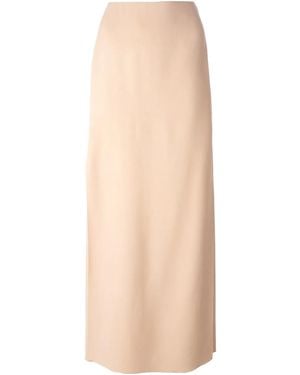 Lanvin Maxirock Mit Schlitzen - Natur