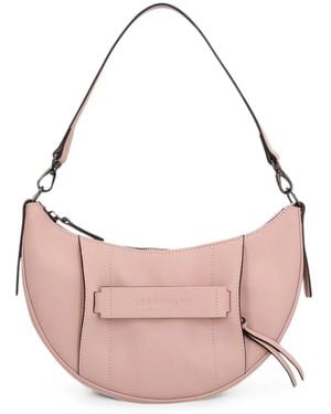 Longchamp Handtasche Aus Leder - Pink