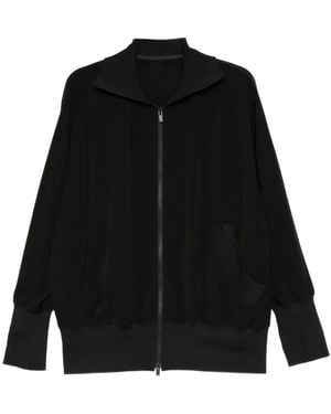 Y's Yohji Yamamoto Front-Zip Track Jacket - Black