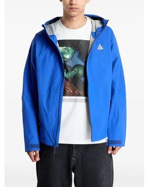 Nike X Acg Morpho Hooded Jacket - Blue