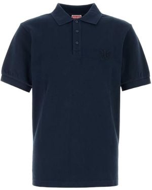 KENZO Double K Slim-Fit Polo Shirt - Blue