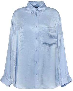 Balenciaga Shirts - Blue