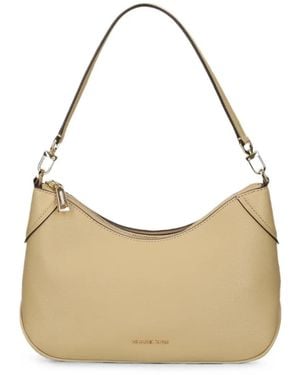 MICHAEL Michael Kors Logo-Plaque Shoulder Bag - Natural
