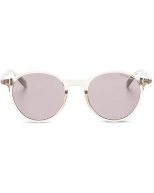 Montblanc Round-Frame Sunglasses - Pink