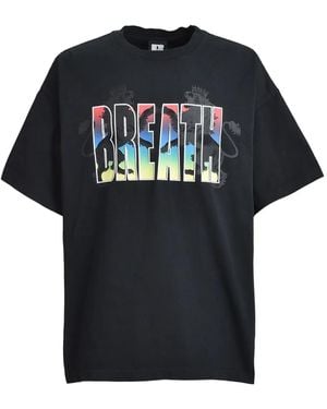 BREATH Iron Lion Graphic-Print T-Shirt - Black