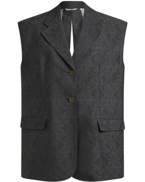 ジャケット ETRO Embroidered Wool Blend Vest P00739004.jpg