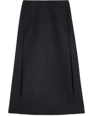 Jil Sander Gonna Faille - Nero