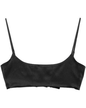 Danamé Buckle-Fastening Top - Black