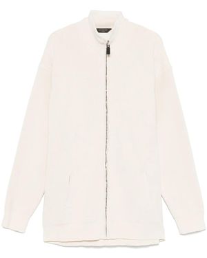 Balenciaga Cardigan À Fermeture Zippée - Neutre