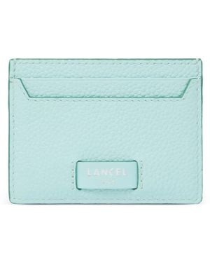Lancel Leather Card Holder - Blue