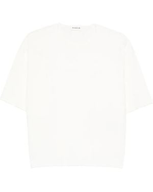 P.A.R.O.S.H. Boxy-Fit T-Shirt - White