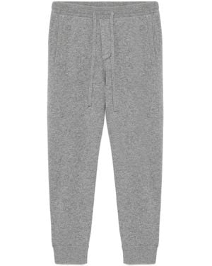 James Perse Recycled Cashmere Tucker Pant With Pockets - Gray