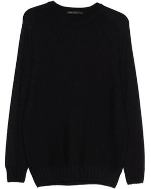 Low Brand Pull À Col Rond - Black