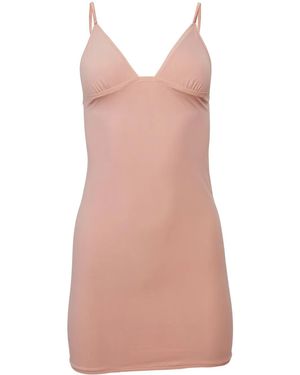 Fleur du Mal Le Stretch スリップドレス - ピンク