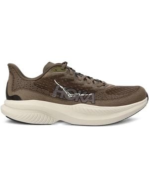 Hoka One One Mach 6 Trainers - Brown
