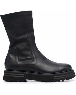 Guidi Slip-On Ankle Boots - Black