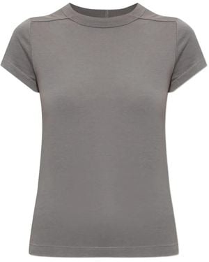 Rick Owens Crew-Neck T-Shirt - Grey