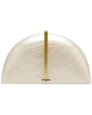 Cult Gaia Laguna Clutch Bag - Natural