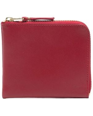 Comme des Garçons Leather Wallet - Red