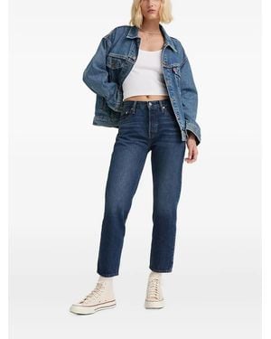 Levi's 501 Crop Jeans - Blue
