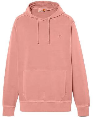 Timberland Logo-Patch Hoodie - Pink