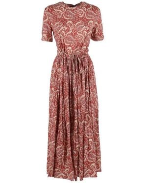 Weekend by Maxmara Floral-Print Maxi Dress - Pink