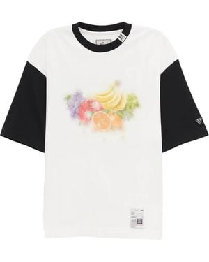 Maison Mihara Yasuhiro Fruit-Print T-Shirt - White