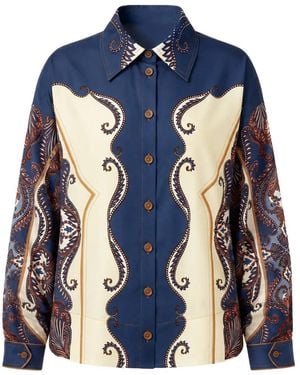 FARM Rio Camisa Sand Arabesque - Azul