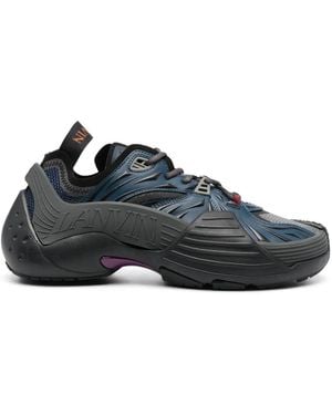 Lanvin Logo Low-top Trainers - Blue