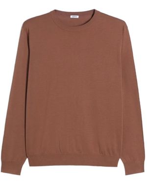 Aspesi Round-Neck Sweater - Brown