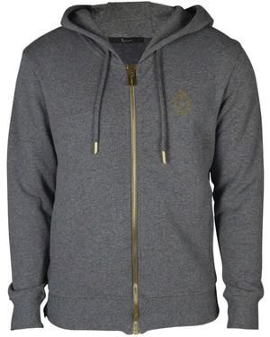 Billionaire Hooded Zip Vest - Grey