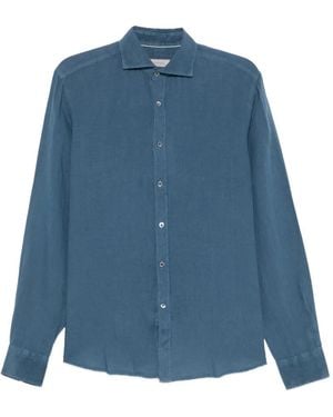 Canali Long-Sleeve Shirt - Blue