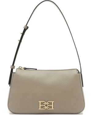 Bally Small B-Chain Leather Shoulder Bag - Grey