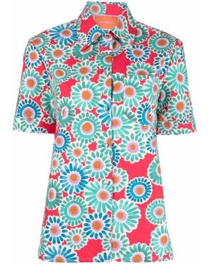 La DoubleJ Clerk Short-Sleeve Shirt - Blue