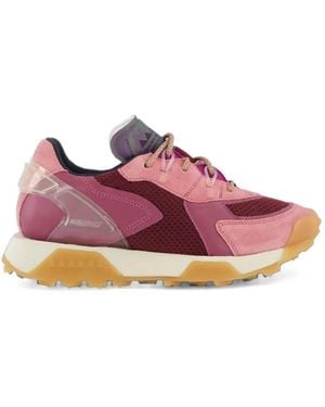 RUN OF Revolt Panelled Trainers - Pink