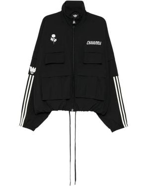 adidas Chaqueta Con Cremallera - Negro
