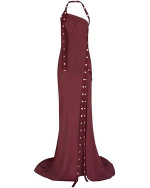 The Attico Abito Con Bottoni - Rosso