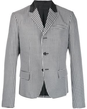 Haider Ackermann Houndstooth Button Jacket - Gray