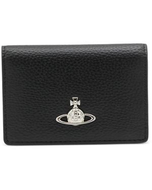 Vivienne Westwood Orb-Plaque Wallet - Black