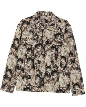 Bless Giacca Con Motivo Jacquard - Multicolore